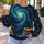 Spiral Galaxy Traveler Night Sky Art for Stargazing and Space-Loving Adventurers All-over Print Knitted Sweater - 5