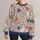 Colorful Wildflower Garden for Spring Outings and Everyday Nature Lovers All-over Print Knitted Sweater - 1
