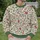 Ivory Wildflower Garden Motif For Cottagecore Nature Lovers And Spring Days All-over Print Knitted Sweater - 6