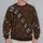 Brown Furry Space Warrior Outfit for Halloween Cosplay and Fan Costume Gatherings All-over Print Knitted Sweater - 2