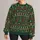 Retro Pixel Gaming Holiday Motifs for Cozy Christmas Celebrations and Gamer Gifting All-over Print Knitted Sweater - 1