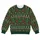 Retro Pixel Gaming Holiday Motifs for Cozy Christmas Celebrations and Gamer Gifting All-over Print Knitted Sweater - 4