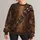 Brown Furry Space Adventurer Strap Look for Halloween Cosplay Gift for Him All-over Print Knitted Sweater - 1