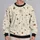 Halloween Spiderweb Bats and Pumpkins for Spooky Autumn Celebrations All-over Print Knitted Sweater - 2
