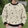 Halloween Spiderweb Bats and Pumpkins for Spooky Autumn Celebrations All-over Print Knitted Sweater - 6