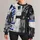 Space Hero Costume Details for Halloween Parties and Sci-Fi Fan Events All-over Print Knitted Sweater - 1