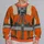Orange Sci-Fi Pilot Flight Suit Costume for Halloween Cosplay Fans and Conventions All-over Print Knitted Sweater - 2