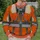 Orange Sci-Fi Pilot Flight Suit Costume for Halloween Cosplay Fans and Conventions All-over Print Knitted Sweater - 6
