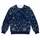 Golden Snowflakes on Midnight Blue for Cozy Winter Holiday Celebrations All-over Print Knitted Sweater - 4