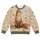 Red Fox Among Falling Autumn Leaves for Cozy Woodland Days and Outdoor Nature Lovers All-over Print Knitted Sweater - 4
