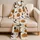 Cute Pumpkin Bat Cat Halloween Nursery Gift For Cozy Fall Bedtime For Little Kids Satin Pajamas Set - 5