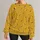 Tiny Black And Gold Bees For Cheerful Everyday Nature Lover Style All-over Print Knitted Sweater - 1