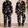 Retro Space Astronaut And Planet Theme For Teen And Men Gift With Cosmic Night Vibes Satin Pajamas Set - 2