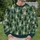 Evergreen Forest And Golden Star Motifs For Cozy Winter Cabin Gatherings And Nature Lovers All-over Print Knitted Sweater - 6