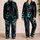 Moody Neon Face Nightwear For Teen Lounge Nights, Cozy Loose Fit Two-Piece Short Set Satin Pajamas Set - 2