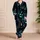 Moody Neon Face Nightwear For Teen Lounge Nights, Cozy Loose Fit Two-Piece Short Set Satin Pajamas Set - 4