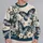 Blue Butterfly Garden Blossoms for Spring Outings, Garden Parties, and Nature Lovers All-over Print Knitted Sweater - 2