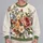 Rose and Wildflower Bouquet for Romantic Spring Outings and Everyday Wear All-over Print Knitted Sweater - 4