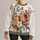 Rose and Wildflower Bouquet for Romantic Spring Outings and Everyday Wear All-over Print Knitted Sweater - 3