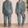 Youth Dinosaur Motif For Cozy Adventure Nights And Teen Gift Ideas In Cool Blue Gray Satin Pajamas Set - 2