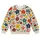 Colorful Patchwork Flowers for Spring Outings and Everyday Vintage Style All-over Print Knitted Sweater - 6