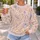 Pastel Wildflower Sprigs for Gentle Spring Outings and Romantic Everyday Wardrobe All-over Print Knitted Sweater - 5