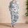 Coastal Coral Seashell Motifs for Summer Beach House Lounging and Gift Giving for Her Satin Pajamas Set - 4