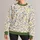 Scattered Garden Flowers for Cottagecore Outings and Everyday Spring Wear All-over Print Knitted Sweater - 1