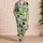 Vintage Halloween Ghosts, Pumpkins, and Cats Cozy Fall Gifts for Women and Teens Satin Pajamas Set - 4