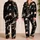 Astronaut Basketball Space Scene for Teen Boys, Cozy Nights, Bedroom Gift Ready Satin Pajamas Set - 2