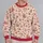 Cranberry Cocoa Mugs And Gingerbread Holiday Cheer For Cozy Christmas Celebrations All-over Print Knitted Sweater - 2