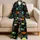 Retro Gamer Nightwear For Teens, Neon Sports Lounge Style Gift Idea For Game Lovers Satin Pajamas Set - 5