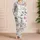 Coastal Ferry And Lighthouse Nightwear For Summer Travel And Beach Vacations For Women Satin Pajamas Set - 4