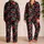 Retro Cherry Loungewear For Cozy Nights, Weekend Relaxation And Home Comfort For Women Satin Pajamas Set - 2