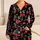 Retro Cherry Loungewear For Cozy Nights, Weekend Relaxation And Home Comfort For Women Satin Pajamas Set - 1