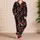 Retro Cherry Loungewear For Cozy Nights, Weekend Relaxation And Home Comfort For Women Satin Pajamas Set - 4