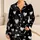 Black Heart Motif For Cozy Nights, Relaxed Weekends, And Romantic Gifts For Her At Home Satin Pajamas Set - 1