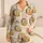 Baby Hedgehog And Teddy Bear Cozy Bedtime Gift For Women With Warm Cottagecore Charm Satin Pajamas Set - 1