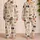 Cute Edgy Cat Faces Cozy Home Lounge Gift for Women and Cat Lovers Everyday Comfort Satin Pajamas Set - 2