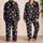 Charcoal Heart Motif For Cozy Nights, Romantic Gifting, And Sweet Home Relaxation Satin Pajamas Set - 2