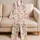 Pink Cowboy Boots And Bows Cozy Western Bedtime Gift For Girly Women Bedroom Style Satin Pajamas Set - 5