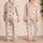 Pink Cowboy Boots And Bows Cozy Western Bedtime Gift For Girly Women Bedroom Style Satin Pajamas Set - 2