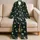 Retro Alien Moon Lounge For Cozy Nights And Lazy Weekends At Home For Space Lovers Satin Pajamas Set - 5
