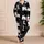 Midnight Black Twin Kittens With Love For Cozy Bedtime And Cat Lover Gifts Nights Satin Pajamas Set - 4