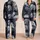 Celestial White Horses Under Starry Skies For Luxe Evening Comfort At Home For Women Satin Pajamas Set - 2