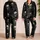 Monochrome Skull Loungewear For Cozy Nights And Casual Home Comfort For Everyday Men Satin Pajamas Set - 2