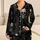 Monochrome Skull Loungewear For Cozy Nights And Casual Home Comfort For Everyday Men Satin Pajamas Set - 1