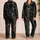 Cryptid Safari Midnight Lounge Style For Cozy At Home Nights Gift For Men And Women Satin Pajamas Set - 2