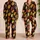 Retro Hot Dog And Popsicle Lounge Look For Summer Nights And Cozy Evenings At Home Satin Pajamas Set - 2