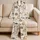 Cute Cartoon Cats On Warm Ivory For Cozy Bedtime And Lounging Home Gift For Cat Lovers Satin Pajamas Set - 5